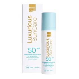 INTERMED Luxurious Suncare Spf50 Skin Barrier Protection for Sensitive Skin Cream, Αντηλιακή Κρέμα Προσώπου -75ml