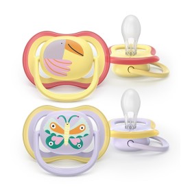 PHILIPS AVENT Πιπίλα Ultra Air 0-6m SCF087/04 - 2τεμ