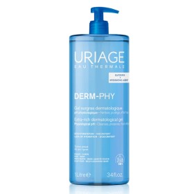 URIAGE Extra Rich Dermatological Gel, Πλόυσιο Δερματολογικό Αφρώδες Τζελ Καθαρισμού -1lt