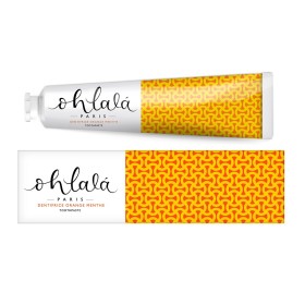 OHLALA Orange Mint Toothpaste, Οδοντόκρεμα με Γεύση Μέντα Πορτοκάλι - 75ml