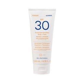 KORRES Yoghurt Sunscreen Emulsion Body + Face SPF30, Αντηλιακό Γαλάκτωμα Σώματος + Προσώπου - 200ml