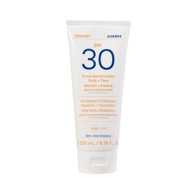 KORRES Yoghurt Sunscreen Emulsion Body + Face SPF30, Αντηλιακό Γαλάκτωμα Σώματος + Προσώπου - 200ml