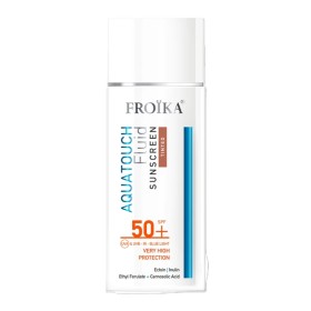FROIKA Aquatouch Fluid Sunscreen, Αντηλιακό Προσώπου με Χρώμα Tinted SPF50+ -50ml