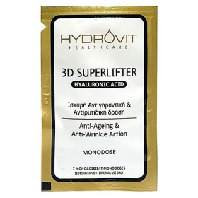 HYDROVIT 3D Superlifter Hyaluronic Acid Monodose, Ενισχυμένος Ορός Αντιγήρανσης - 7 μονοδόσεις