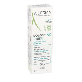 A-DERMA Biology AC Hydra Cream, Εξαιρετικά Καταπραϋντική Κρέμα - 40ml