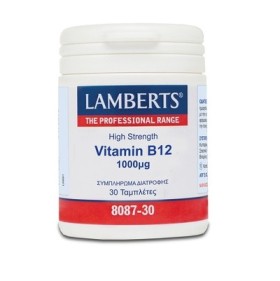 LAMBERTS Vitamin B12 1000mg - 30tabs