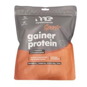 MY ELEMENTS Gainer Protein Chocolate, Συμπλήρωμα Διατροφής με Πρωτεΐνες, Υδατάνθρακες & Κρεατίνη - 1050gr