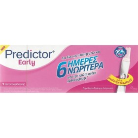 PREDICTOR Early 6 Days, Τεστ Εγκυμοσύνης Πρώιμης Διάγνωσης - 1 τεστ