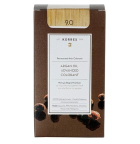 KORRES Βαφή Argan Oil, 9.0 Κατάξανθο Φυσικό - 50ml