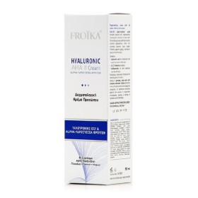 FROIKA Hyaluronic AHA-8 Cream, Κρέμα Ανάπλασης Προσώπου με Αlpha-υδροξυοξέα Φρούτων 8%, -50ml