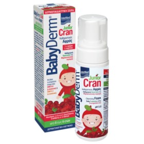 INTERMED BabyDerm Junior Cran Foam, Αφρός Καθαρισμού της Μηρογεννητικής Περιοχής - 150ml