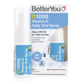 BETTER YOU D1000 Vitamin D Oral Spray 25μg (1000IU), Βιταμίνη D σε Σπρέι - 15ml