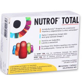 THEA Nutrof Total Συμπλήρωμα Διατροφής για την Καλή Λειτουργία της Όρασης 30 caps