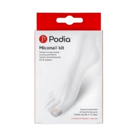 PODIA Miconail Kit, Αυτοκόλλητα Επιθέματα για την Αντιμετώπιση της Ονυχομυκητίασης -12τεμ