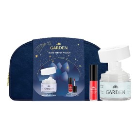 GARDEN Blue Velvet Pouch PROMO, Θρεπτική Κρέμα Νυκτός - 50ml και Mini Matte Lipstick Glorious Red - 2ml