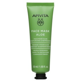 APIVITA Face Mask Aloe, Μάσκα Προσώπου με Αλόη - 50ml