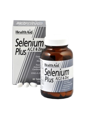 HEALTH AID Selenium Plus A, C, E & Zinc - 60tabs