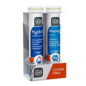 PHARMALEAD Combo Pack Hydro+, Συμπλήρωμα Διατροφής με Ηλεκτρολύτες, Βιταμίνες & Μέταλλα -20eff.tabs & Magnesium 375mg, Συμπλήρωμα Διατροφής με Μαγνήσιο και Βιταμίνη Β6 -20eff.tabs, 1σετ