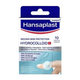 HANSAPLAST Second Skin Protection Hydrocolloid, Επιθέματα 100% Αδιάβροχα με Κάψουλα Επούλωσης -10τεμ