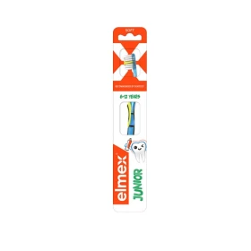 ELMEX Toothbrush Junior, Oδοντόβουρτσα για Παιδιά 6-12 Ετών σε Διάφορα Χρώματα - 1τεμ