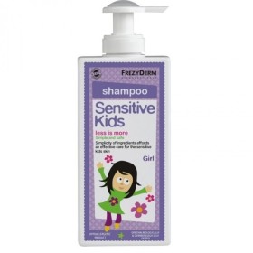 FREZYDERM Sensitive Kids Shampoo For Girls, Παιδικό Σαμπουάν για Κορίτσια - 200ml