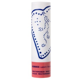 KORRES Lip Balm Mediterranean Grape Tinted, Ενυδατική Φροντίδα για Χείλη με Σταφύλι με Χρώμα - 4.5g