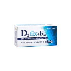 UNI-PHARMA D3 Fix 1200IU + K2 45μg - 60tabs