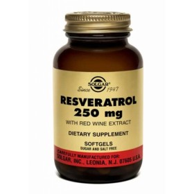 SOLGAR Resveratrol 250mg - 30softgels