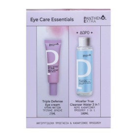 PANTHENOL EXTRA Eye Care Essentials/ Triple Defense Eye Cream, Κρέμα ματιών -25ml & ΔΩΡΟ Micellar, Νερό καθαρισμού προσώπου 3 σε 1 -100ml, 1σετ