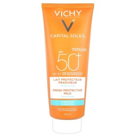 VICHY Capital Soleil Fresh Protective Milk SPF50+, Αντηλιακό Γαλάκτωμα Προσώπου & Σώματος - 300ml