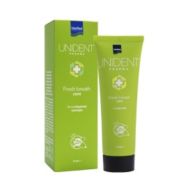 INTERMED Unident Pharma Fresh Breath Care, Οδοντόκρεμα για Στοματική Κακοσμία - 75ml