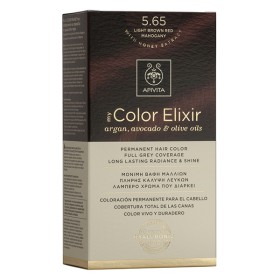 APIVITA My Color Elixir, Βαφή Μαλλιών No 5.65 - Καστανό Ανοιχτό Κόκκινο Μαονί