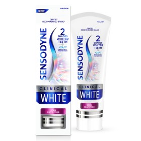 SENSODYNE Clinical White, Οδοντόκρεμα για 2 Tόνους Λευκότερα Δόντια +24ωρη Προστασία από την Ευαισθησία - 75ml