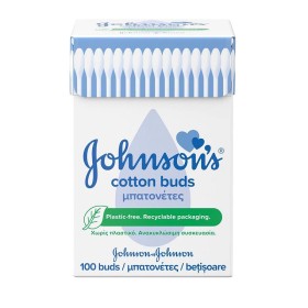 JOHNSONS Cotton Buds Μπατονέτες Οικολογικές - 100τεμ