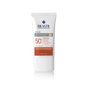 RILASTIL D-CLAR Uniforming Cream SPF50+, Αντηλιακή Κρέμα Προσώπου με Χρώμα για Ομοιόμορφη Όψη, Light Color - 40ml