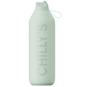 CHILLYS Bottle Series 2 Flip, Μπουκάλι- Θερμός, Lichen Green - 1lt