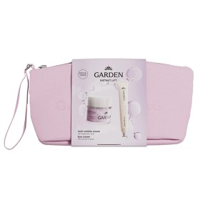 GARDEN Promo Instant Lift, Αντιρυτιδική Κρέμα με Υαλουρονικό Οξύ για Πρόσωπο & Μάτια -50ml & Κρέμα Ματιών με Πεπτίδιο & Μεταλλικό Απλικατέρ -20ml & ΔΩΡΟ Νεσεσέρ, 1σετ