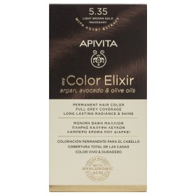 APIVITA My Color Elixir, Βαφή Μαλλιών No 5.35 - Καστανό Ανοιχτό Μελί Μαονί