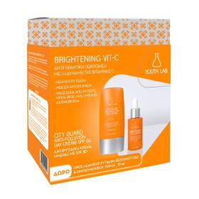 YOUTH LAB Promo City Guard Anti-Pollution Day Cream SPF50, Κρέμα Ημέρας - 40ml & ΔΩΡΟ Brightening Vit-C Serum - 15ml