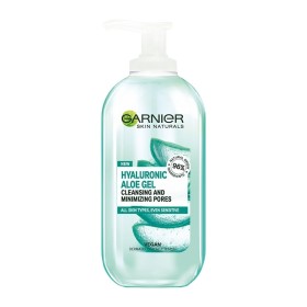 GARNIER Hyaluronic Aloe Gel Wash, Τζελ Καθαρισμού Προσώπου κατά της Λιπαρότητας & Ρύπων - 200ml