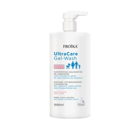 FROIKA Ultra Care Gel Wash, Καταπραϋντικό Τζελ Καθαρισμού για Ξηρό, Ευαίσθητο Δέρμα - 1000ml