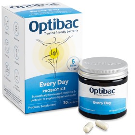 OPTIBAC Every Day, Συμπλήρωμα Διατροφής με Προ & Πρεβιοτικά - 30caps