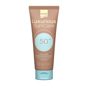 INTERMED Luxurious Suncare Silk Cover Bronze Beige BB Cream SPF50, Αντηλιακή Κρέμα Προσώπου με Χρώμα - 75ml