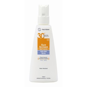 FREZYDERM Sun Screen Spray Anti-Seb SPF30, Αντιηλιακό Σμηγματορρυθμιστικό Γαλάκτωμα Σπρέι - 150ml