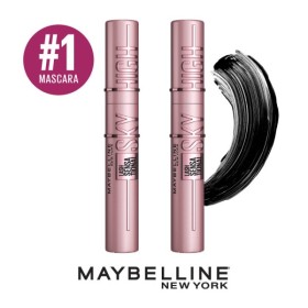 MAYBELLINE Sky High Lash Sensational Mascara, 01 Very Black - 2τεμ x 7.2ml