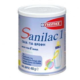 ΓΙΩΤΗΣ Sanilac 1 Γάλα για Βρέφη 0-6o μήνα- 400gr