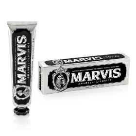 MARVIS Mini Amarelli Licorice Toothpaste, Οδοντόκρεμα με Γλυκόριζα, Μέντα & Ξυλιτόλη - 85ml