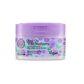 NATURA SIBERICA Anti Ox Wild Blueberry Peeling Face Pads. Αντιοξειδωτικά Peeling Pads Προσώπου - 20τεμ