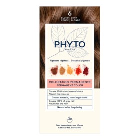 PHYTO Phytocolor Νο6 Dark Blonde, Μόνιμη Βαφή Μαλλιών Ξανθό Σκούρο