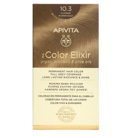 APIVITA My Color Elixir, Βαφή Μαλλιών No 10.3 - Κατάξανθο Χρυσό